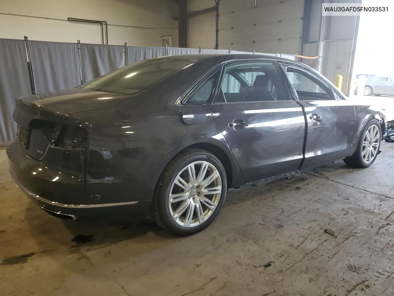 2015 Audi A8 L Quattro VIN: WAU3GAFD5FN033531 Lot: 67778544