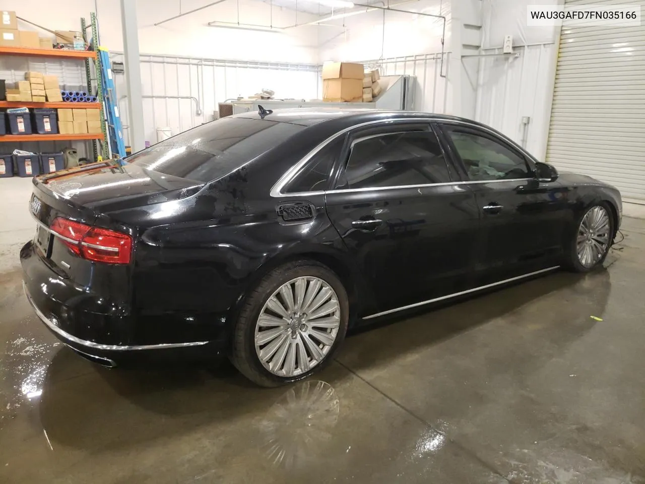 2015 Audi A8 L Quattro VIN: WAU3GAFD7FN035166 Lot: 69011504