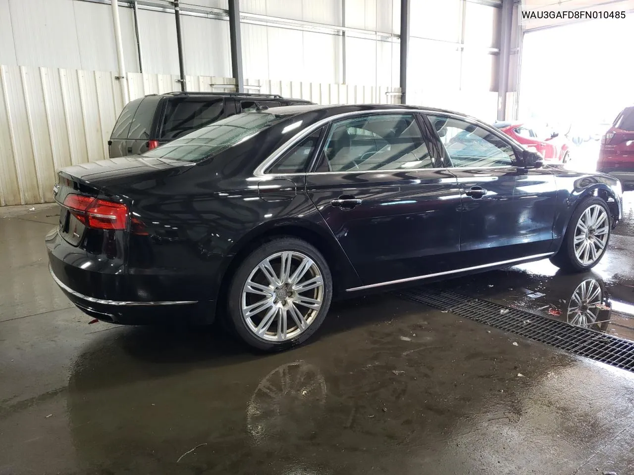 2015 Audi A8 L Quattro VIN: WAU3GAFD8FN010485 Lot: 71273634