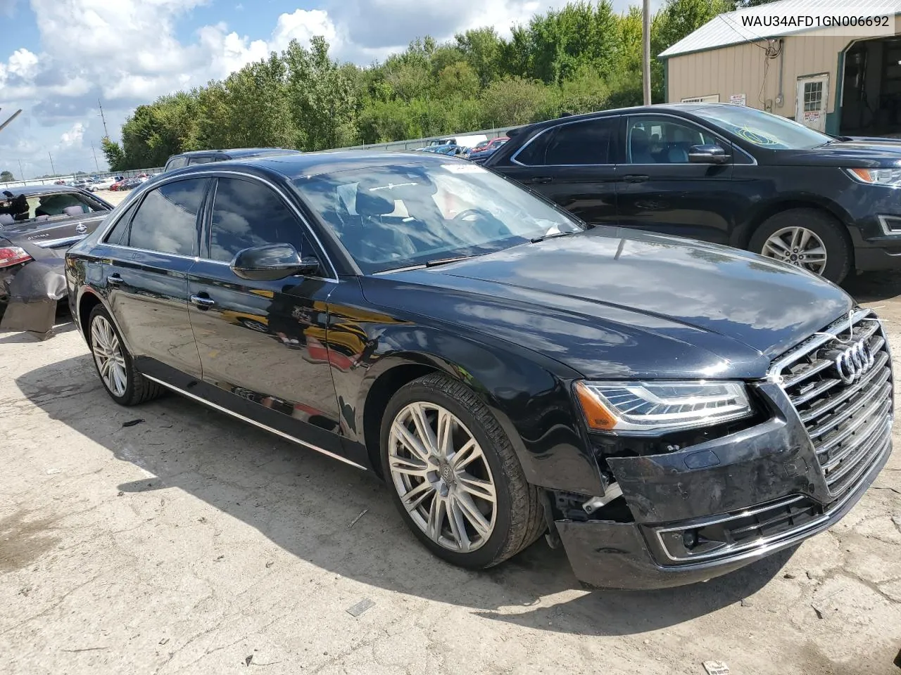 2016 Audi A8 L Quattro VIN: WAU34AFD1GN006692 Lot: 70448524