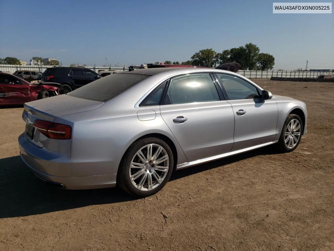 WAU43AFDXGN005225 2016 Audi A8 L Quattro