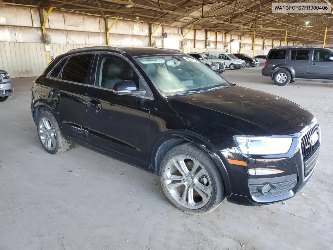 2015 Audi Q3 Prestige VIN: WA1GFCFS7FR000406 Lot: 55876424