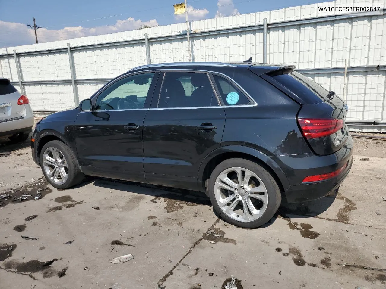 2015 Audi Q3 Prestige VIN: WA1GFCFS3FR002847 Lot: 63098234