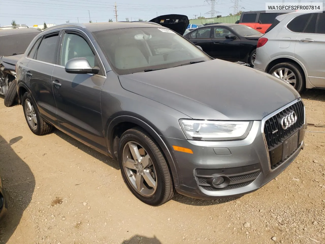 2015 Audi Q3 Prestige VIN: WA1GFCFS2FR007814 Lot: 71034814