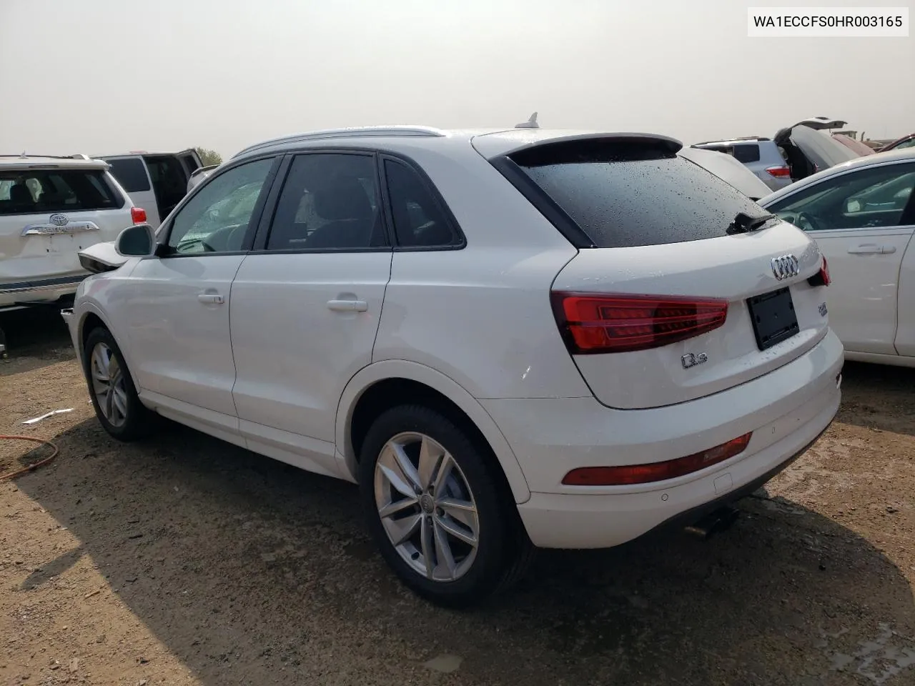 WA1ECCFS0HR003165 2017 Audi Q3 Premium