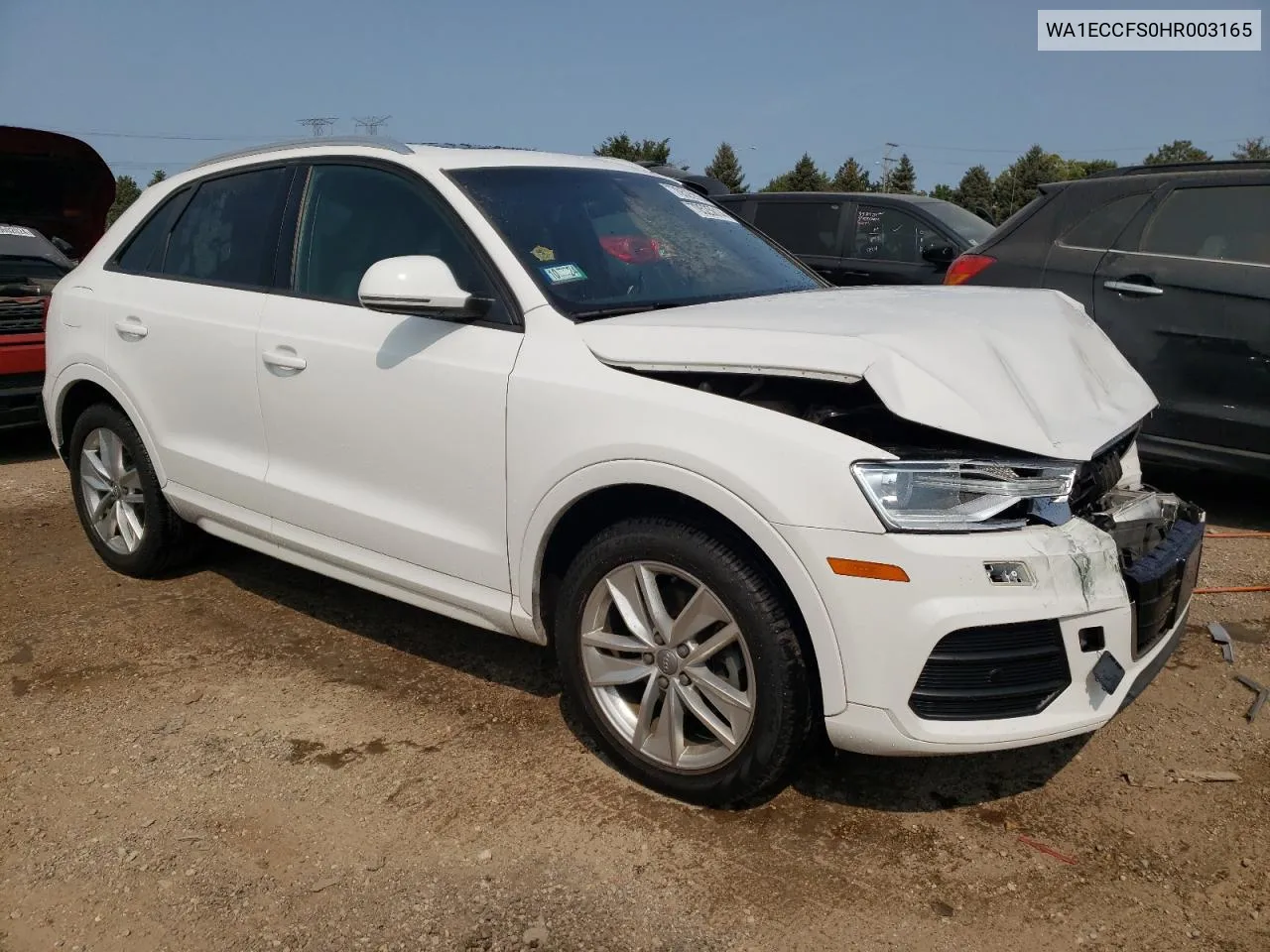 2017 Audi Q3 Premium VIN: WA1ECCFS0HR003165 Lot: 70525014