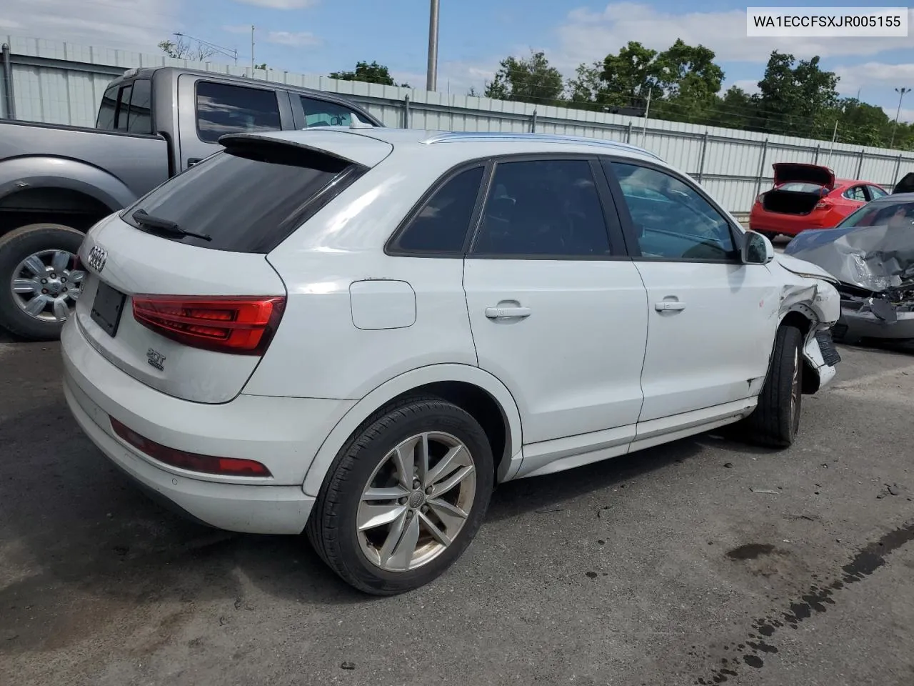 WA1ECCFSXJR005155 2018 Audi Q3 Premium