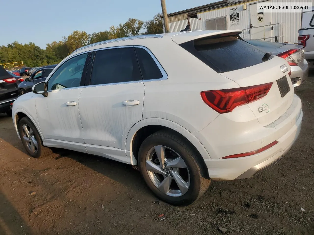 2020 Audi Q3 Premium VIN: WA1AECF30L1086931 Lot: 70304154