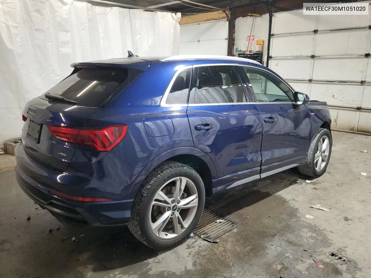 2021 Audi Q3 Premium Plus S Line 45 VIN: WA1EECF30M1051020 Lot: 71281884