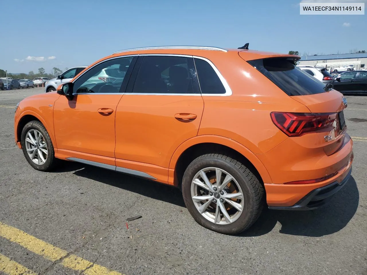 WA1EECF34N1149114 2022 Audi Q3 Premium Plus S Line 45