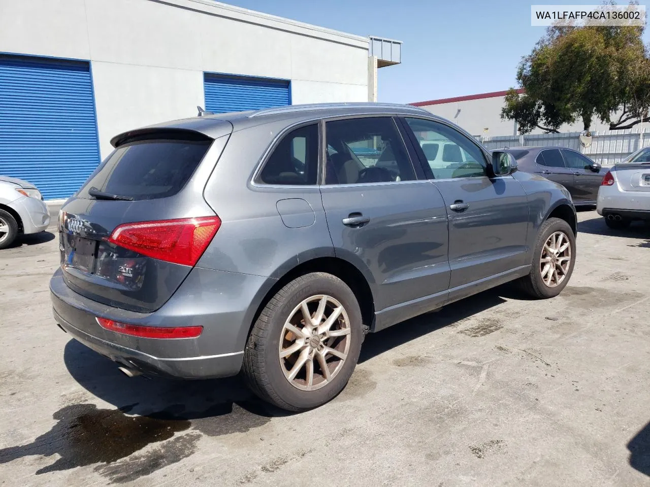 2012 Audi Q5 Premium Plus VIN: WA1LFAFP4CA136002 Lot: 55960984