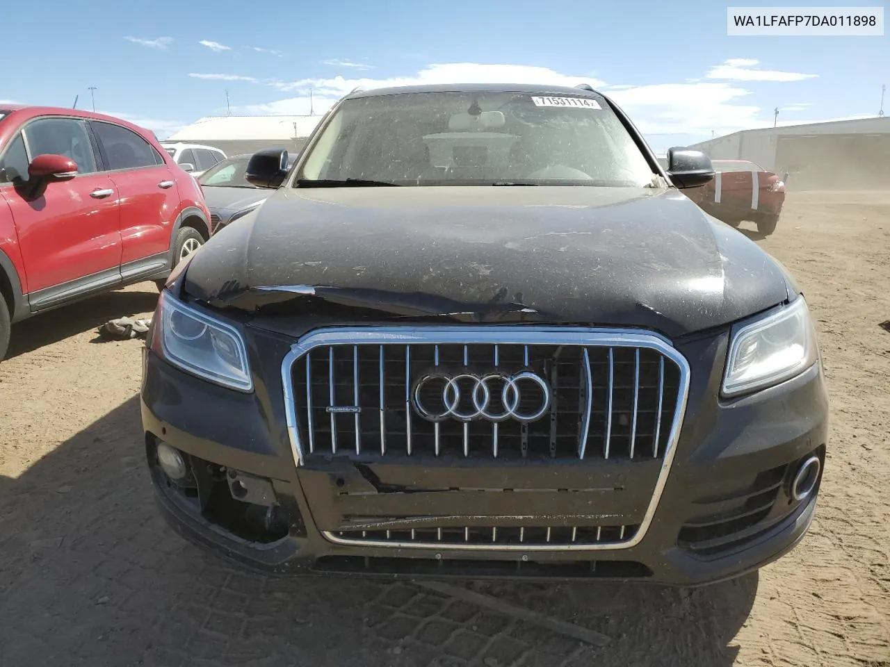 2013 Audi Q5 Premium Plus VIN: WA1LFAFP7DA011898 Lot: 71531114