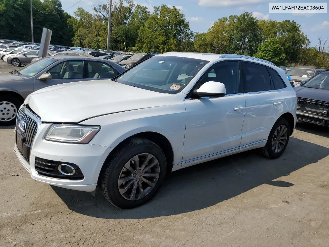 2014 Audi Q5 Premium Plus VIN: WA1LFAFP2EA008604 Lot: 71160254