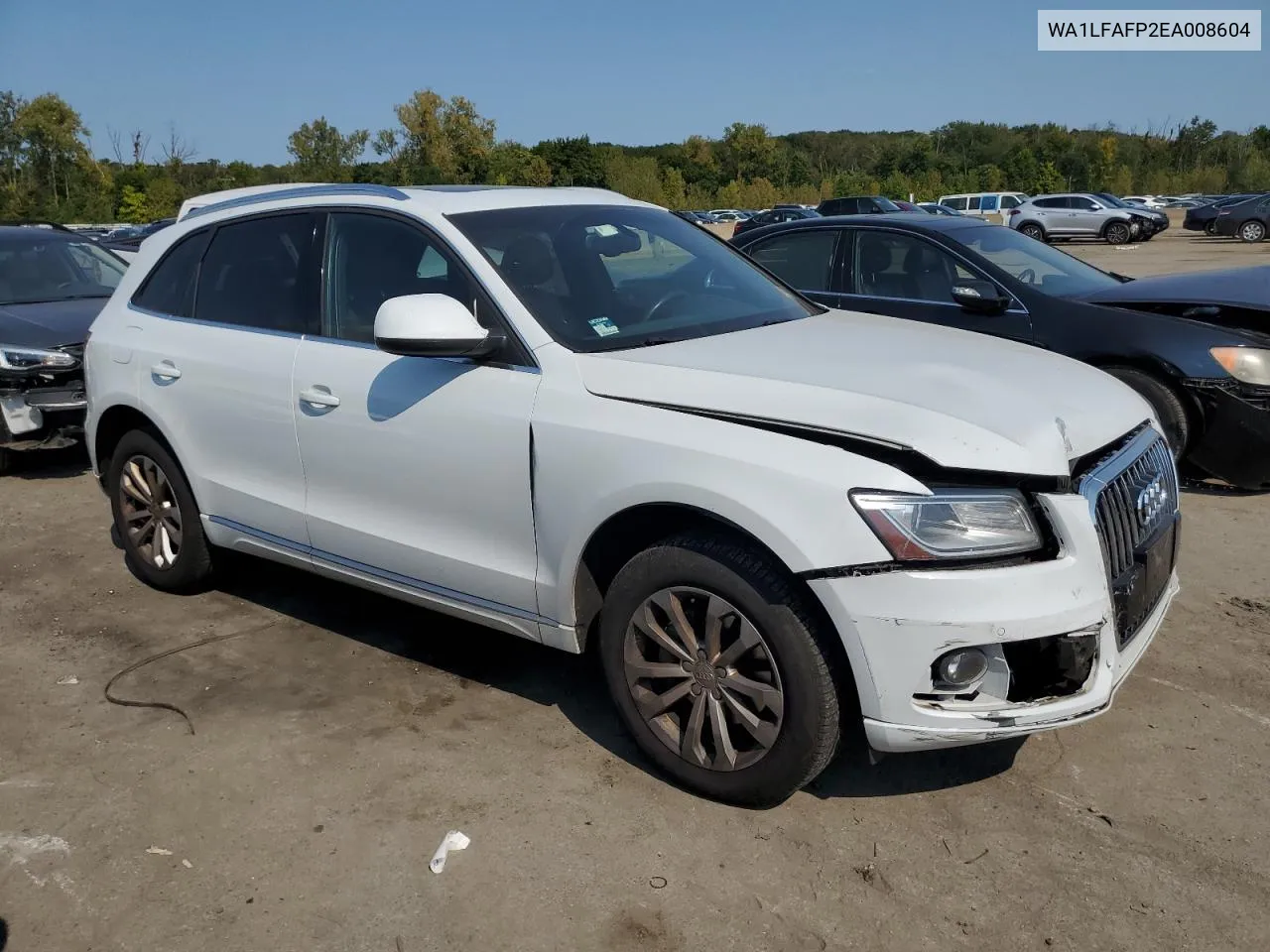 2014 Audi Q5 Premium Plus VIN: WA1LFAFP2EA008604 Lot: 71160254