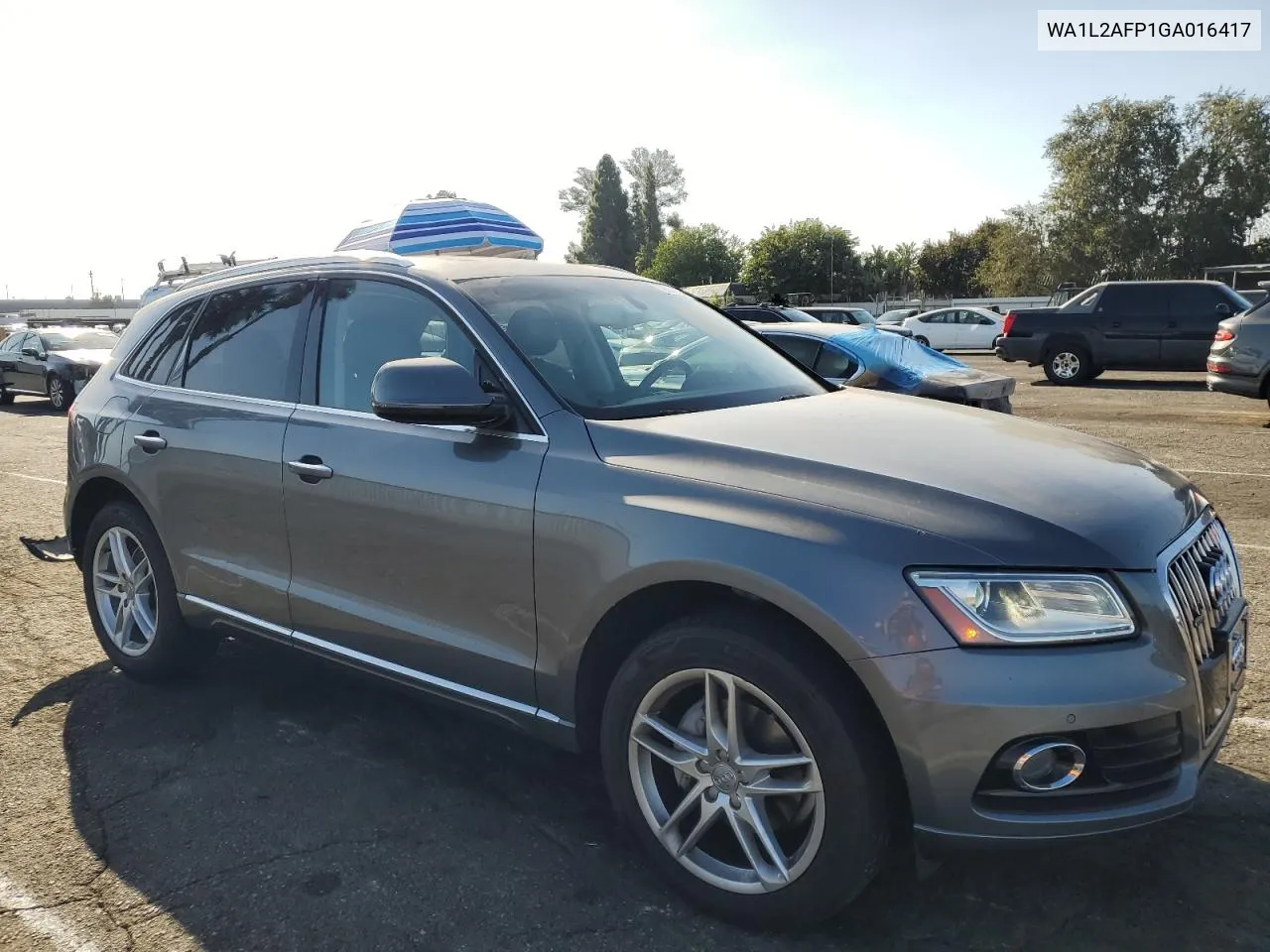 2016 Audi Q5 Premium Plus VIN: WA1L2AFP1GA016417 Lot: 70014944