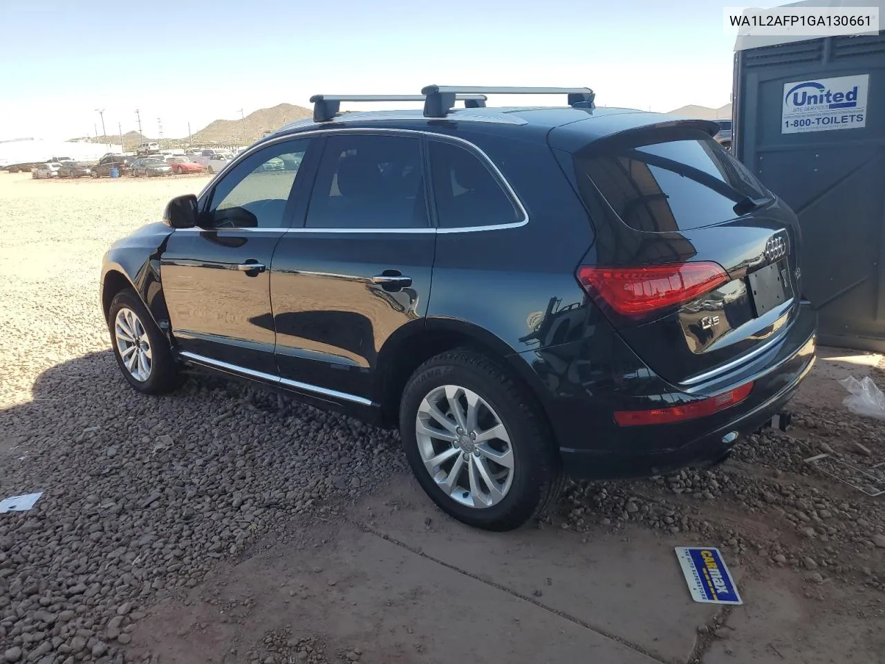 2016 Audi Q5 Premium Plus VIN: WA1L2AFP1GA130661 Lot: 71063774