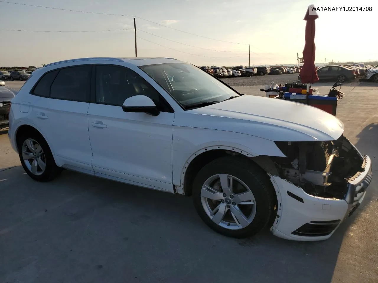 2018 Audi Q5 Premium VIN: WA1ANAFY1J2014708 Lot: 71637744