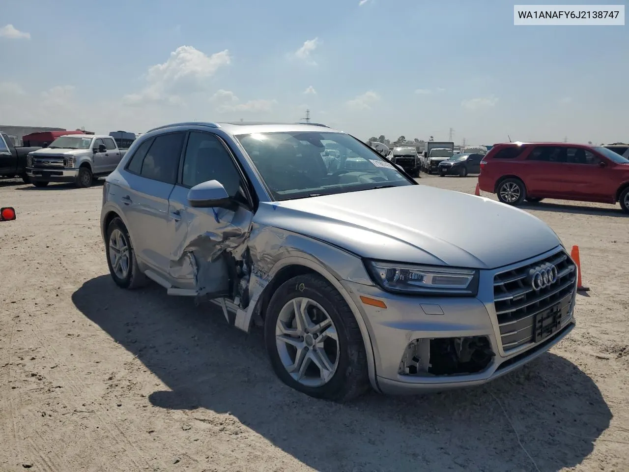 2018 Audi Q5 Premium VIN: WA1ANAFY6J2138747 Lot: 71987474