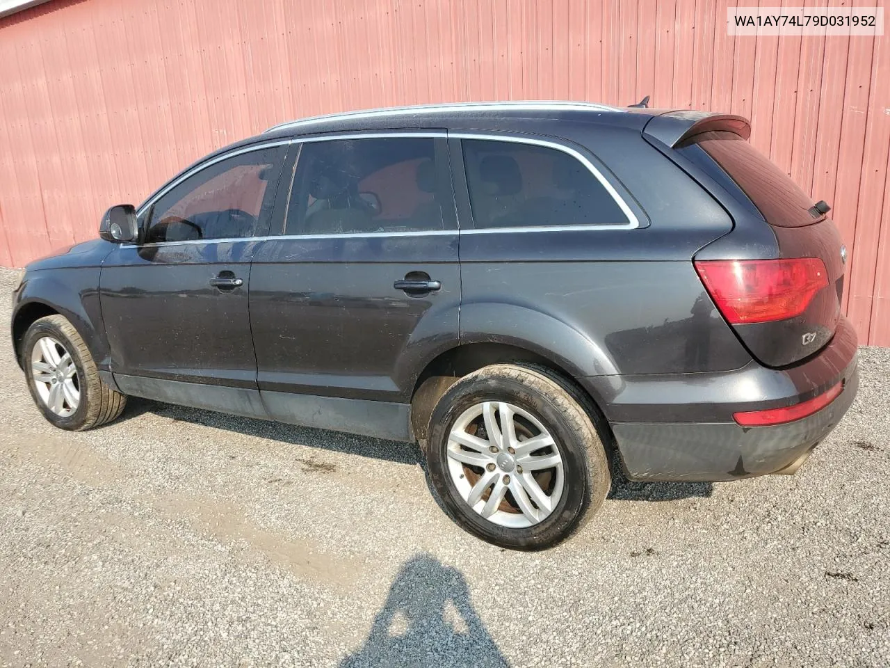 2009 Audi Q7 3.6 Quattro VIN: WA1AY74L79D031952 Lot: 71421674