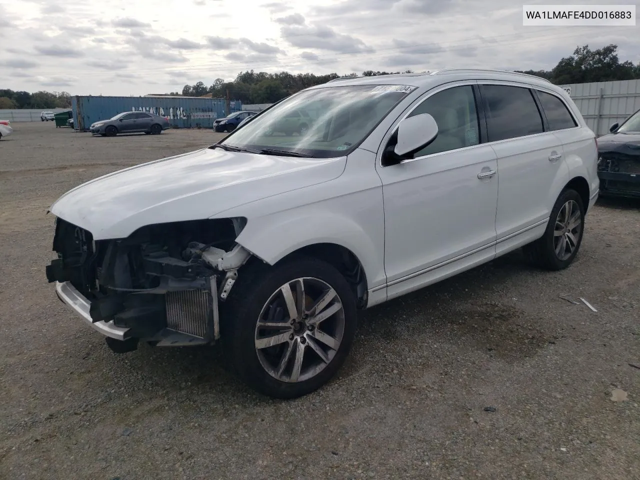 2013 Audi Q7 Premium Plus VIN: WA1LMAFE4DD016883 Lot: 71386004