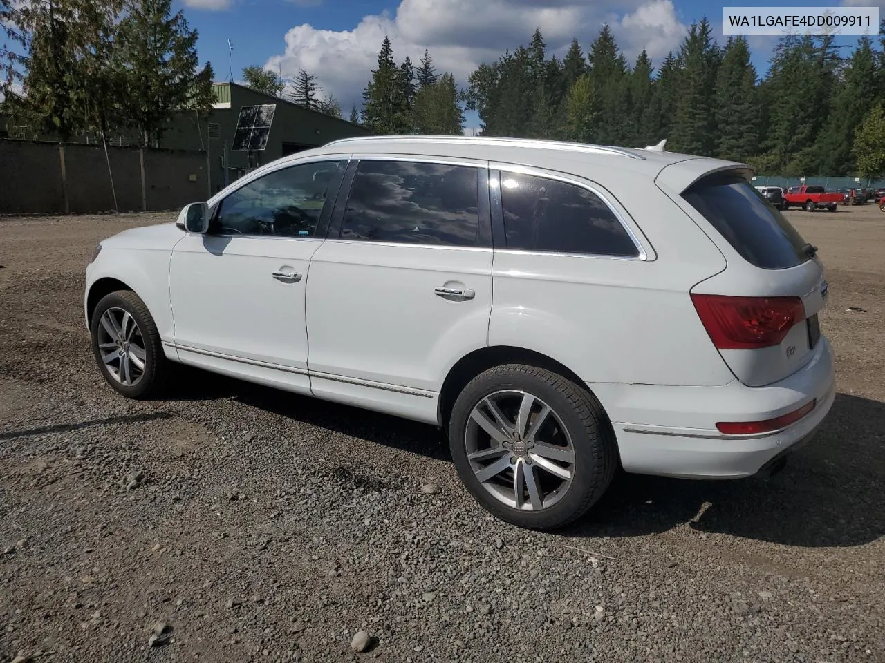 2013 Audi Q7 Premium Plus VIN: WA1LGAFE4DD009911 Lot: 72462854