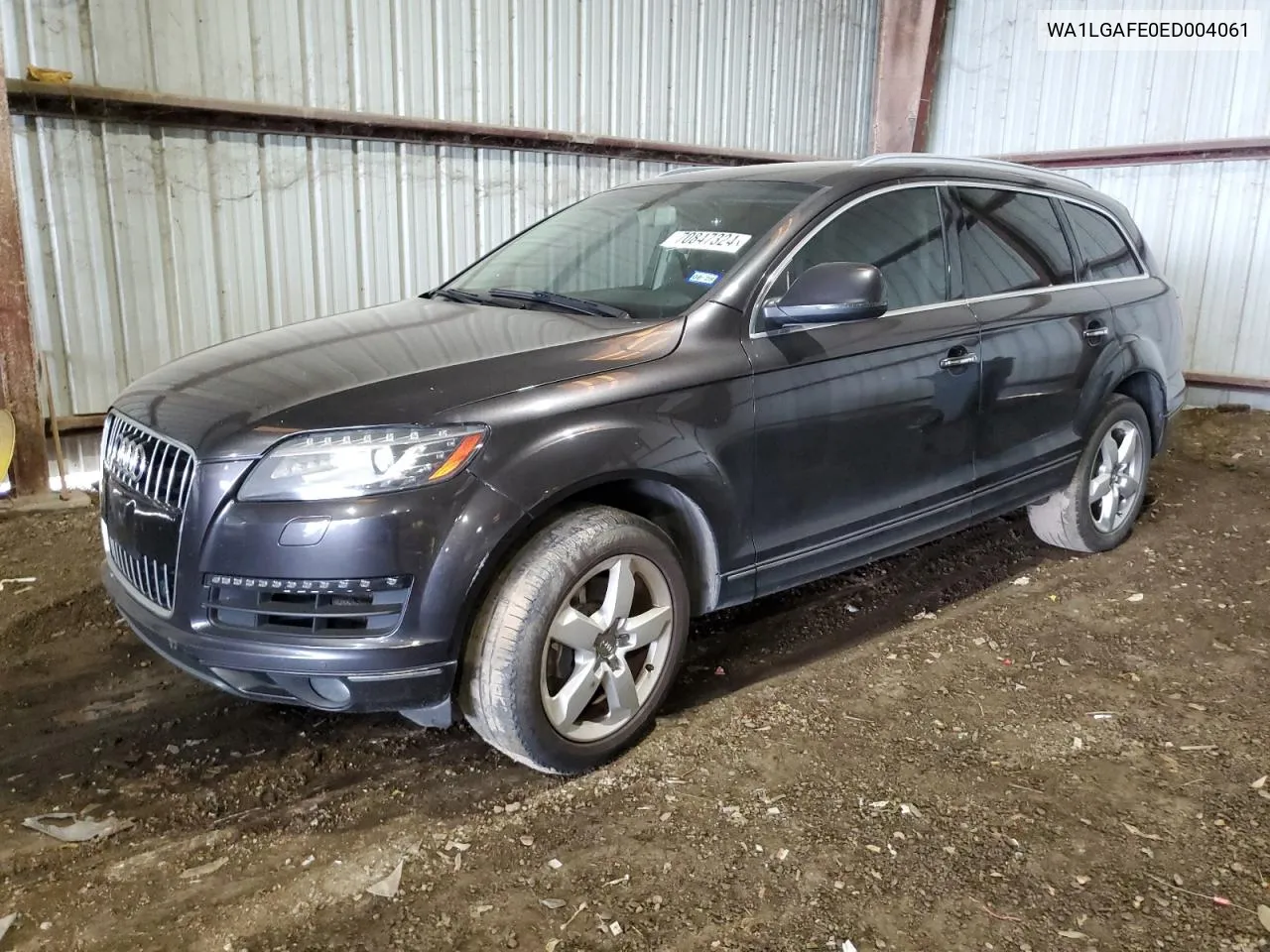 WA1LGAFE0ED004061 2014 Audi Q7 Premium Plus