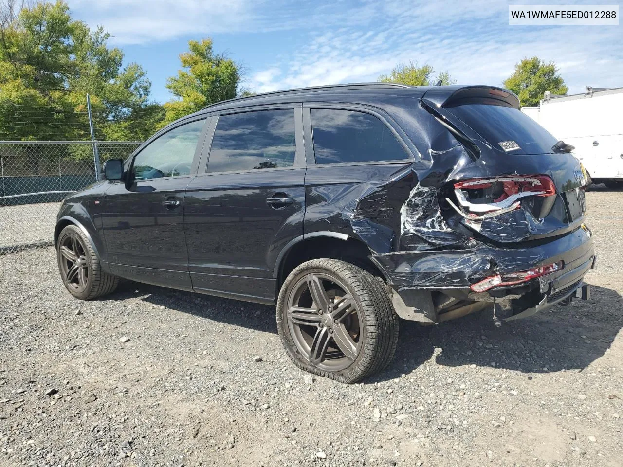 2014 Audi Q7 Prestige VIN: WA1WMAFE5ED012288 Lot: 71398014