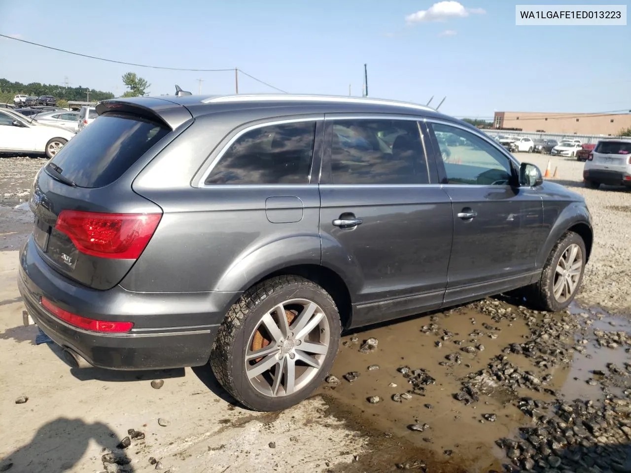 2014 Audi Q7 Premium Plus VIN: WA1LGAFE1ED013223 Lot: 71547264