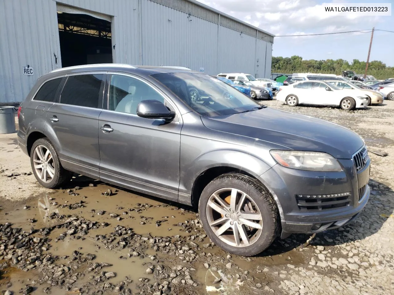 2014 Audi Q7 Premium Plus VIN: WA1LGAFE1ED013223 Lot: 71547264