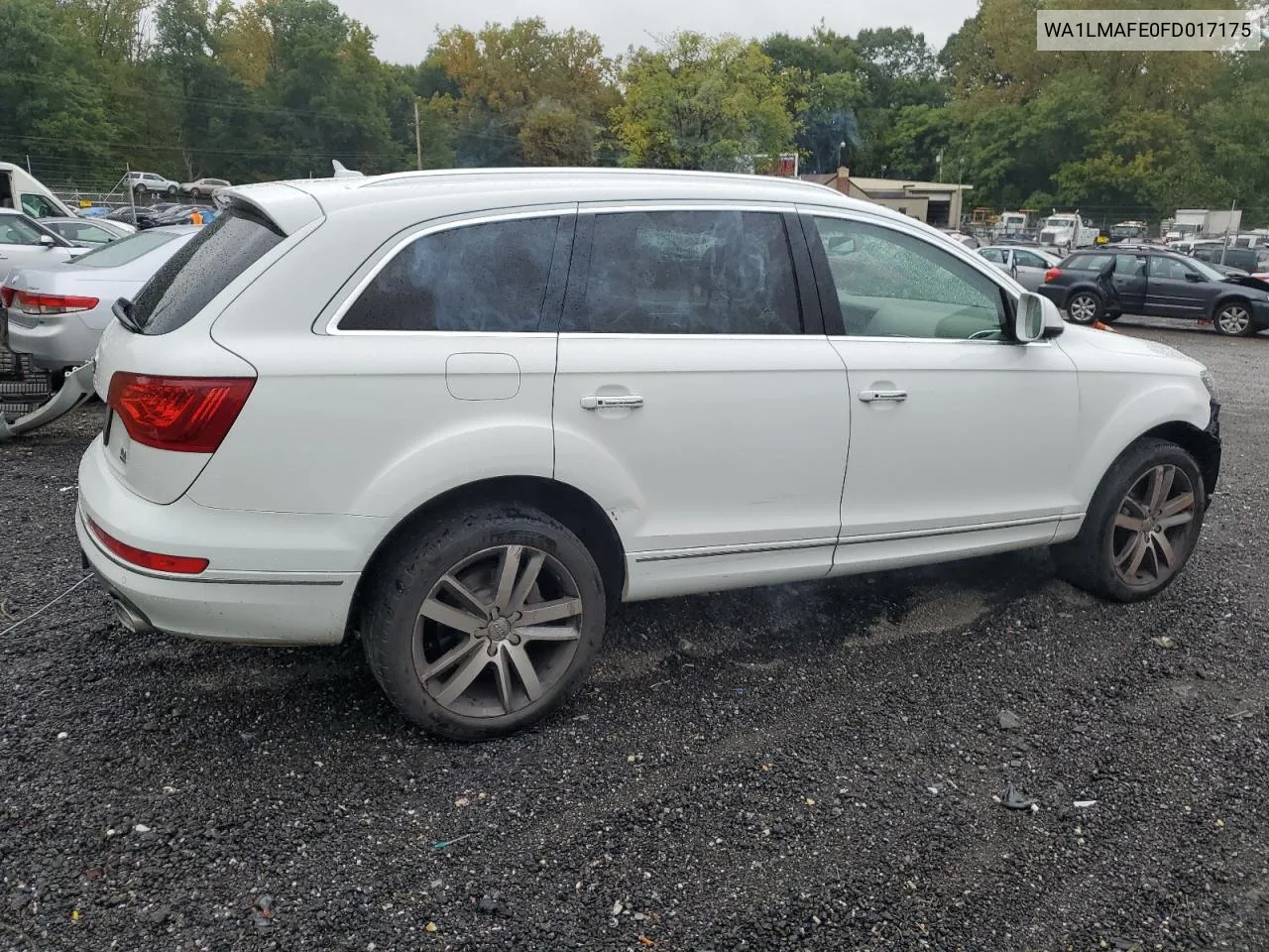 2015 Audi Q7 Tdi Premium Plus VIN: WA1LMAFE0FD017175 Lot: 71764974