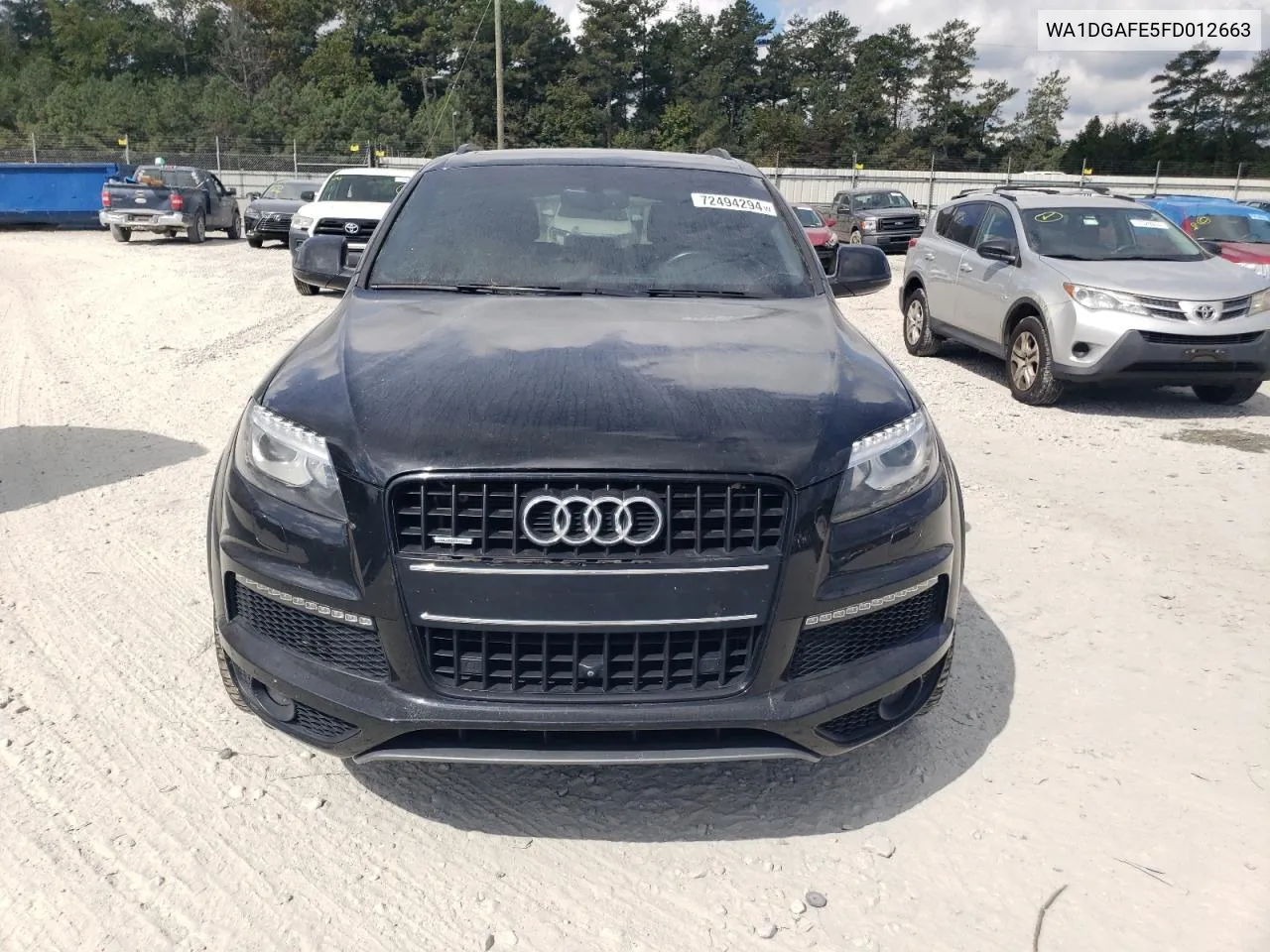 WA1DGAFE5FD012663 2015 Audi Q7 Prestige