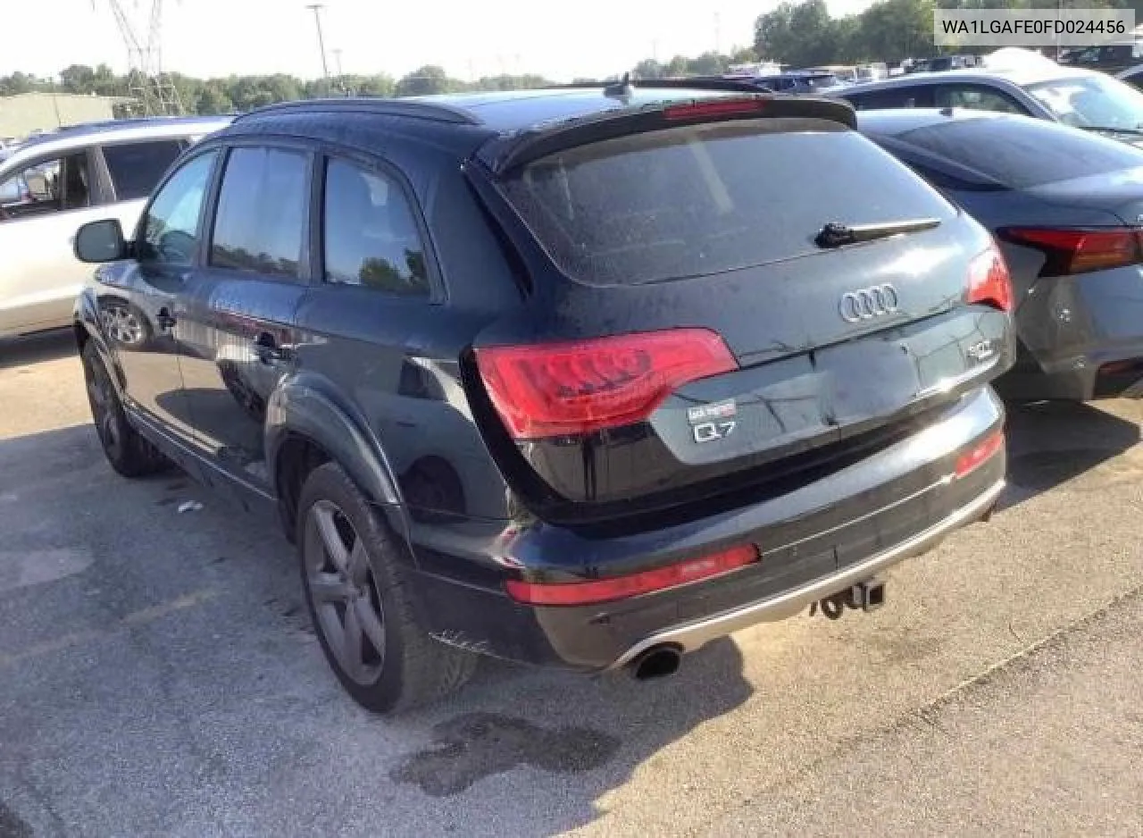 2015 Audi Q7 Premium Plus VIN: WA1LGAFE0FD024456 Lot: 72562524