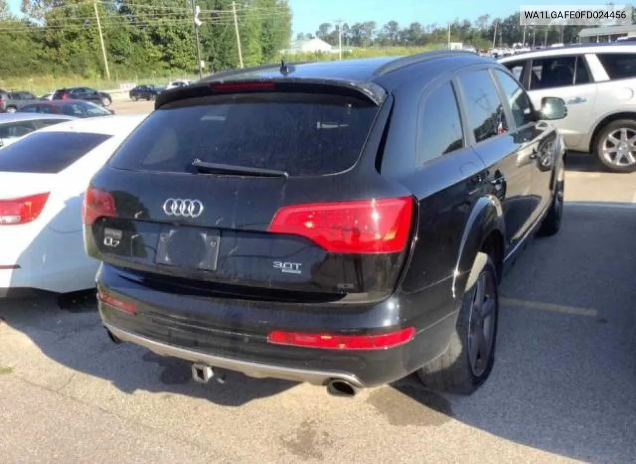 2015 Audi Q7 Premium Plus VIN: WA1LGAFE0FD024456 Lot: 72562524