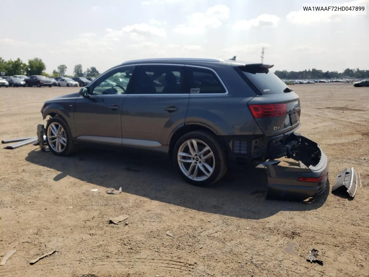 WA1WAAF72HD047899 2017 Audi Q7 Technik S-Line