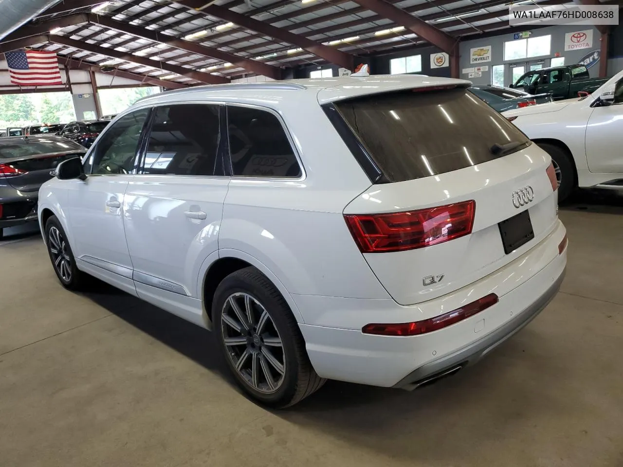 2017 Audi Q7 Premium Plus VIN: WA1LAAF76HD008638 Lot: 70807214