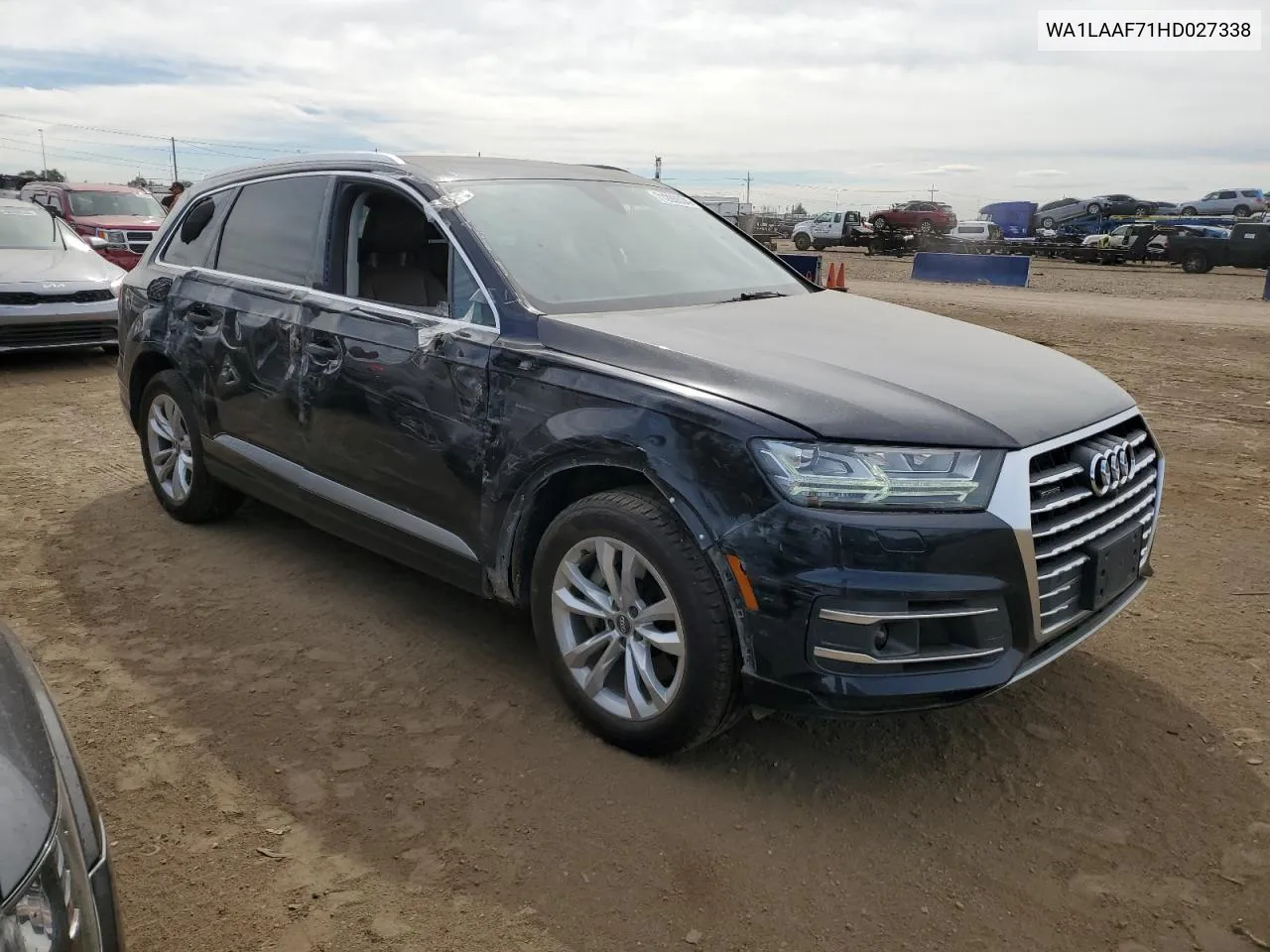 2017 Audi Q7 Premium Plus VIN: WA1LAAF71HD027338 Lot: 71293534