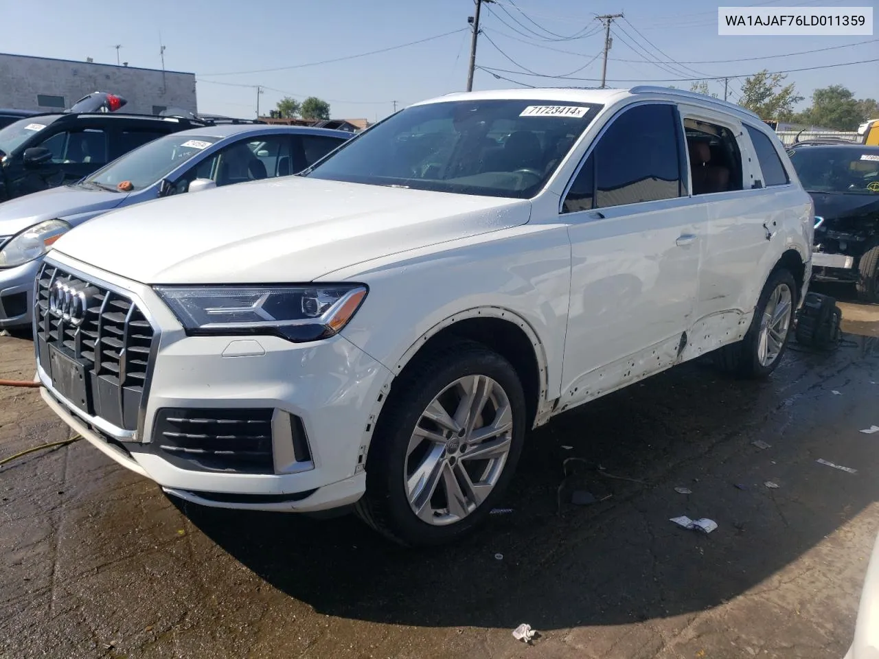 WA1AJAF76LD011359 2020 Audi Q7 Premium