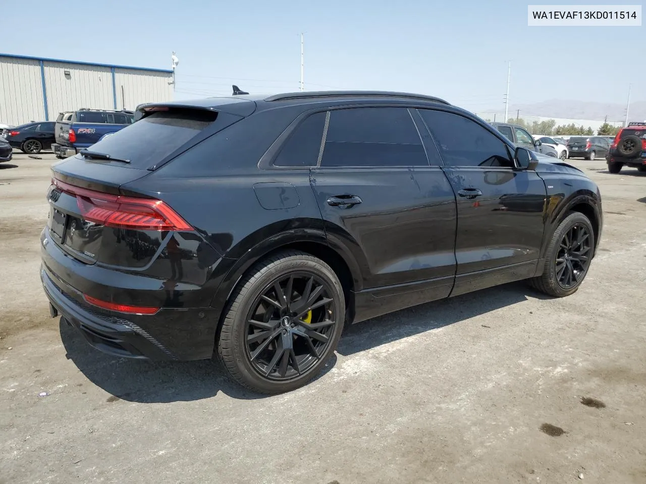 2019 Audi Q8 Premium Plus S-Line VIN: WA1EVAF13KD011514 Lot: 64988564