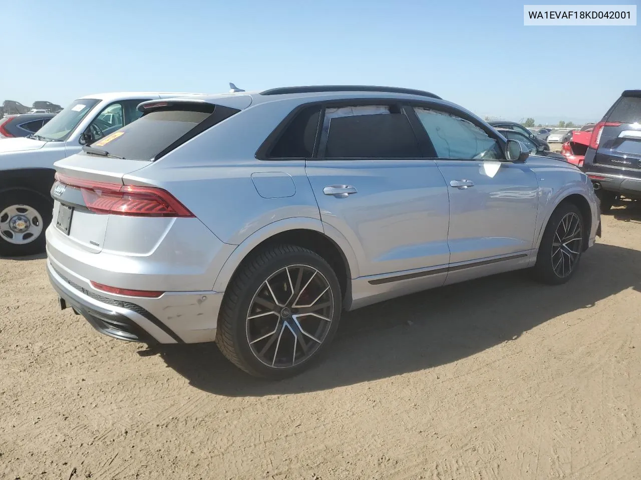 2019 Audi Q8 Premium Plus S-Line VIN: WA1EVAF18KD042001 Lot: 69696264