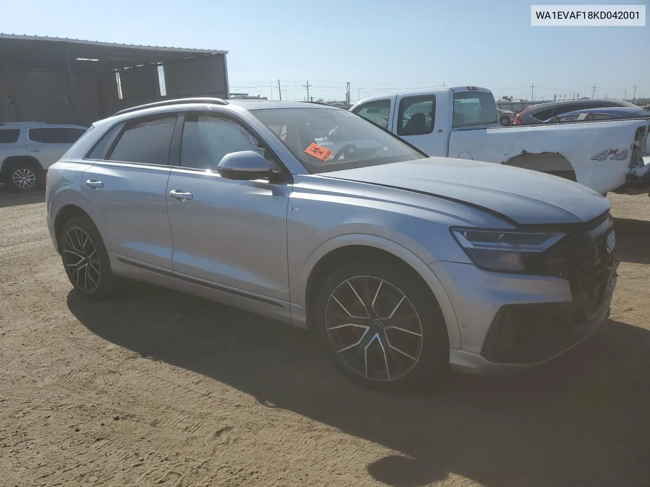 2019 Audi Q8 Premium Plus S-Line VIN: WA1EVAF18KD042001 Lot: 69696264