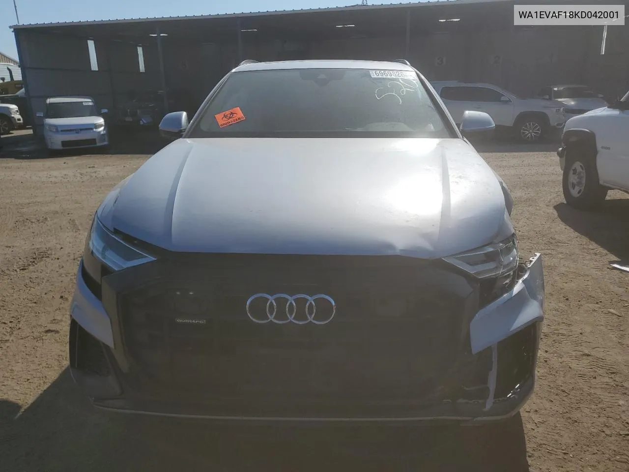 2019 Audi Q8 Premium Plus S-Line VIN: WA1EVAF18KD042001 Lot: 69696264