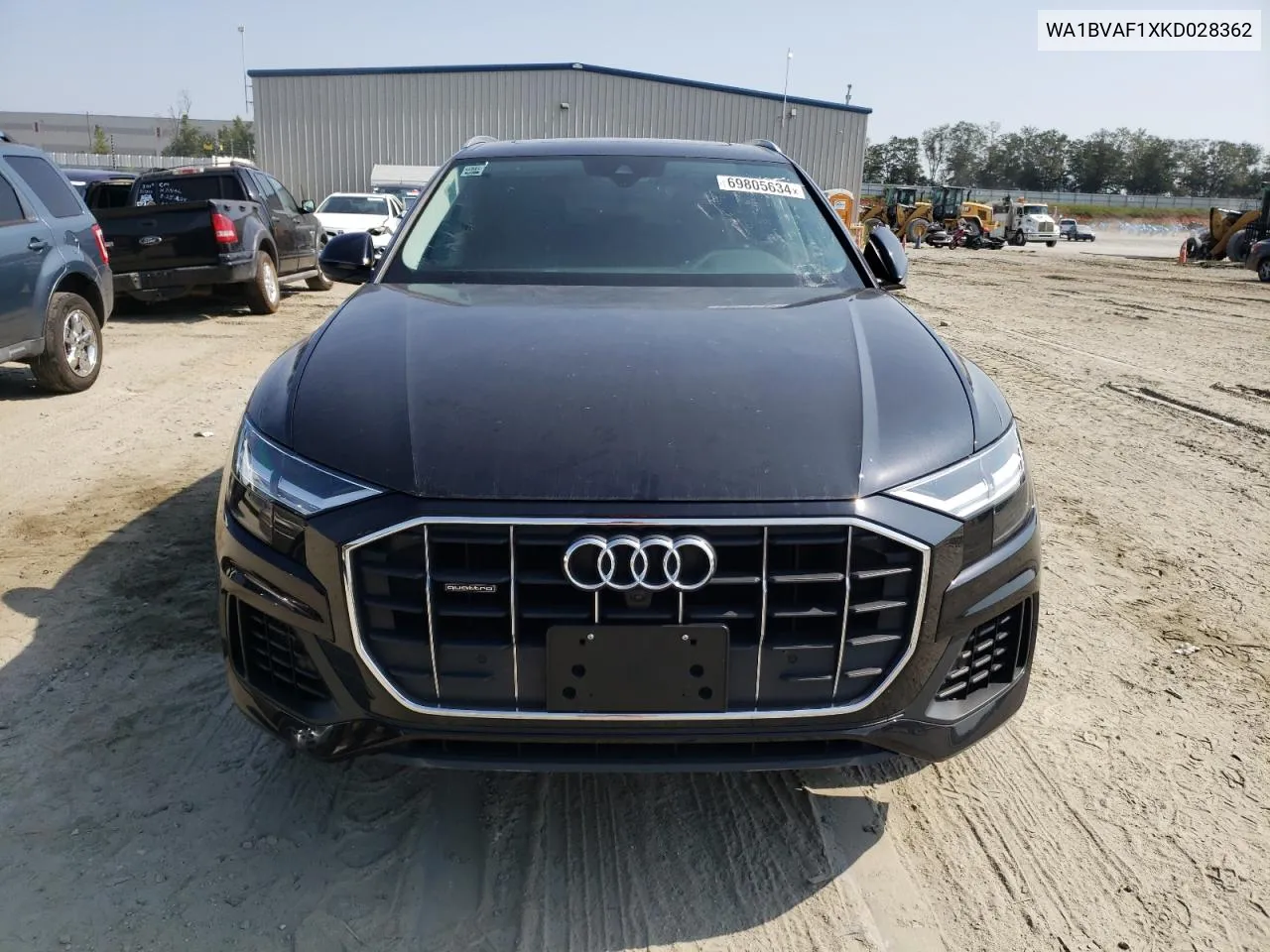 WA1BVAF1XKD028362 2019 Audi Q8 Premium Plus