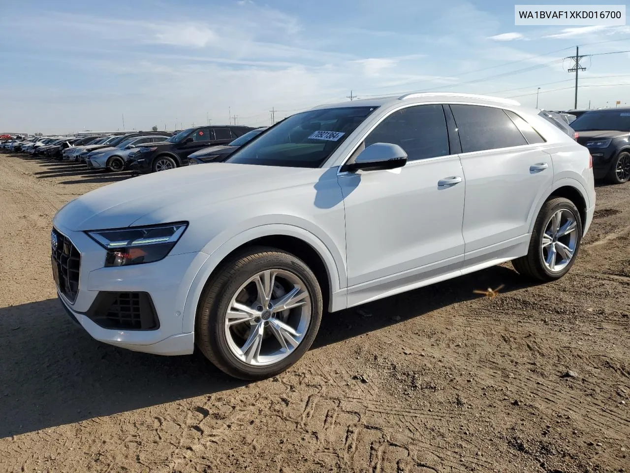 WA1BVAF1XKD016700 2019 Audi Q8 Premium Plus