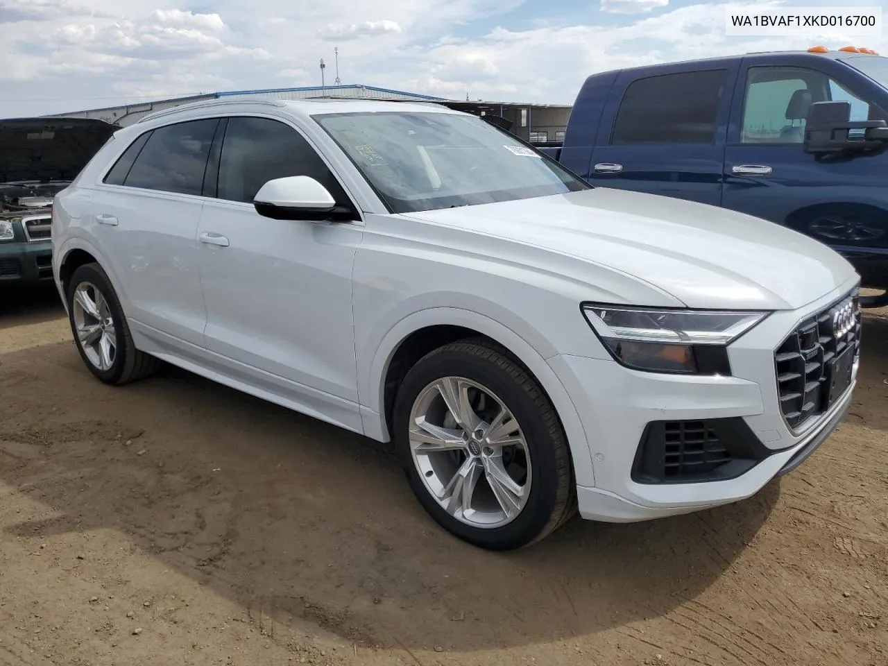 2019 Audi Q8 Premium Plus VIN: WA1BVAF1XKD016700 Lot: 70921364