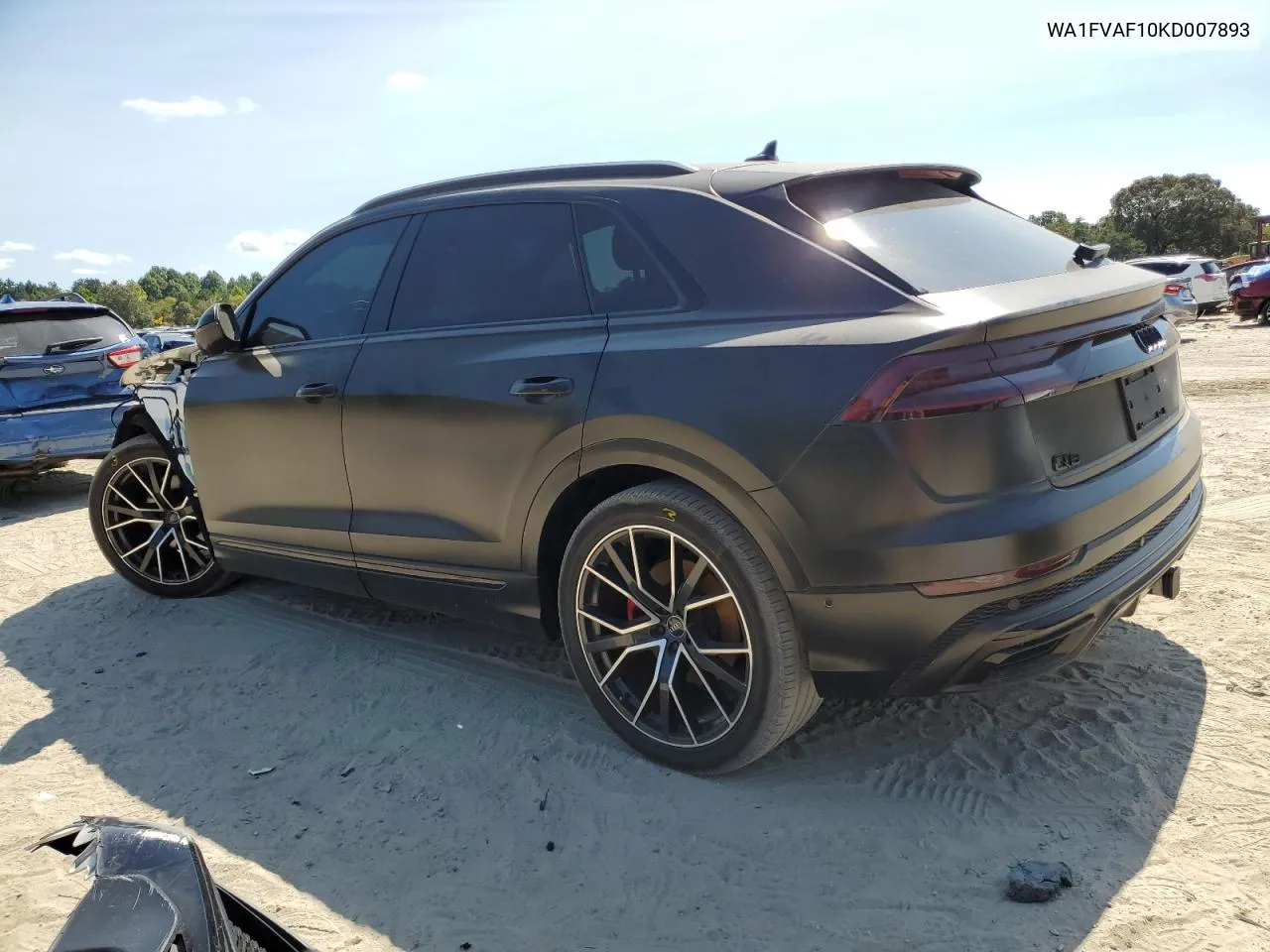 WA1FVAF10KD007893 2019 Audi Q8 Prestige S-Line