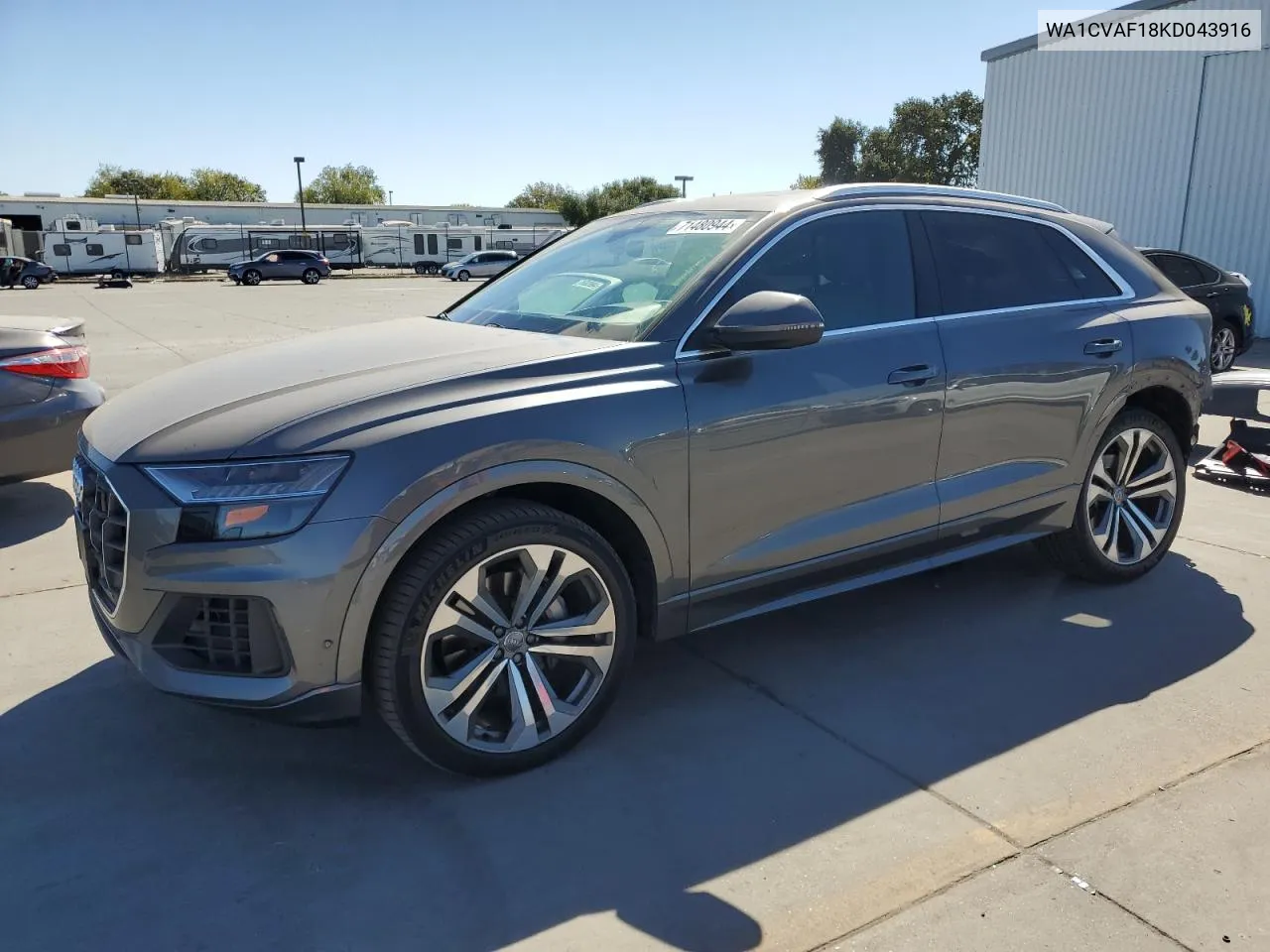 WA1CVAF18KD043916 2019 Audi Q8 Prestige