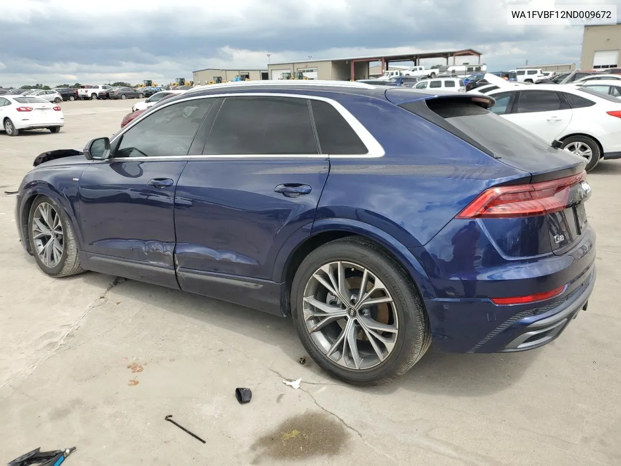 2022 Audi Q8 Prestige S-Line VIN: WA1FVBF12ND009672 Lot: 71122534