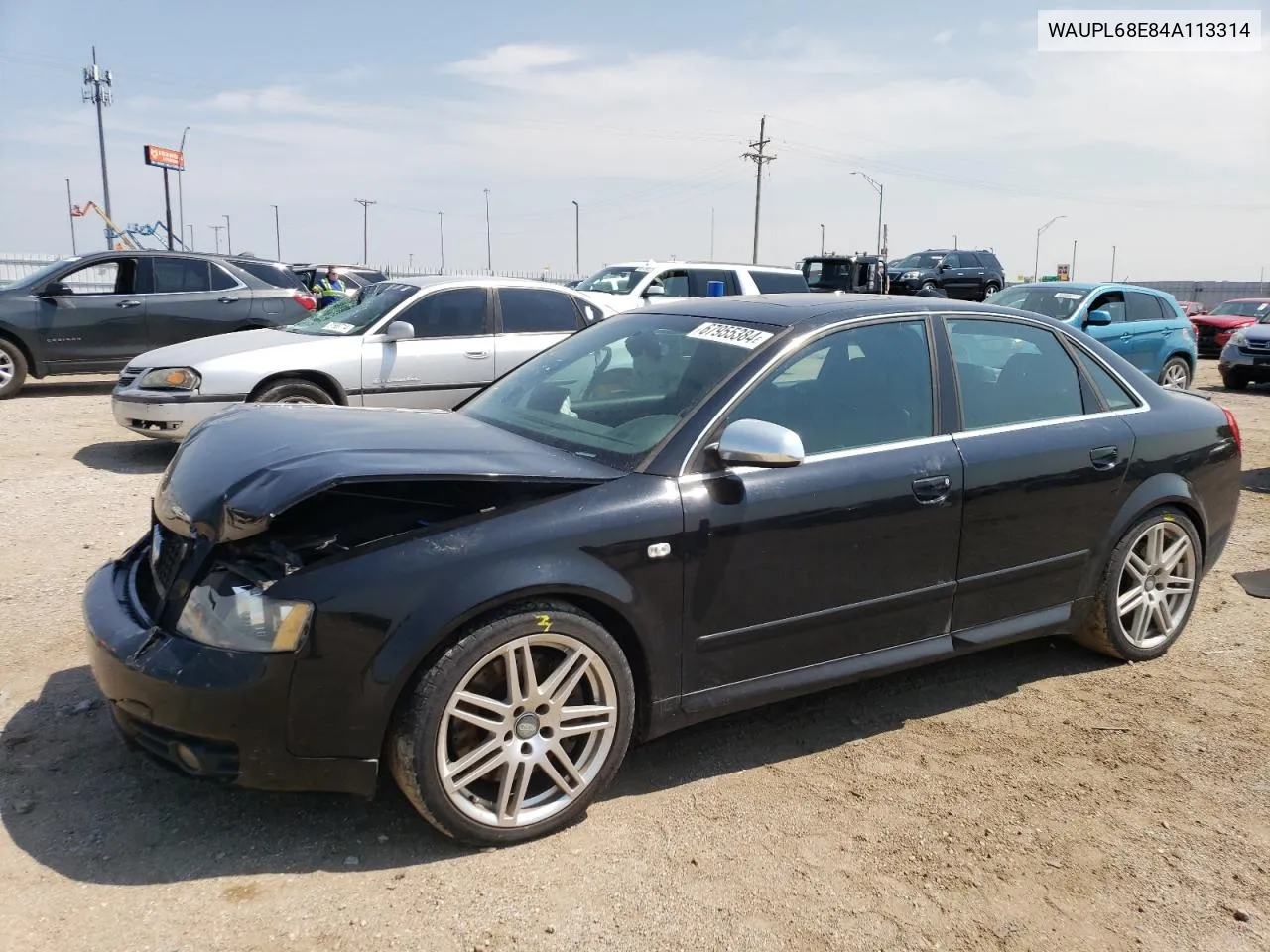 2004 Audi S4 VIN: WAUPL68E84A113314 Lot: 67955384