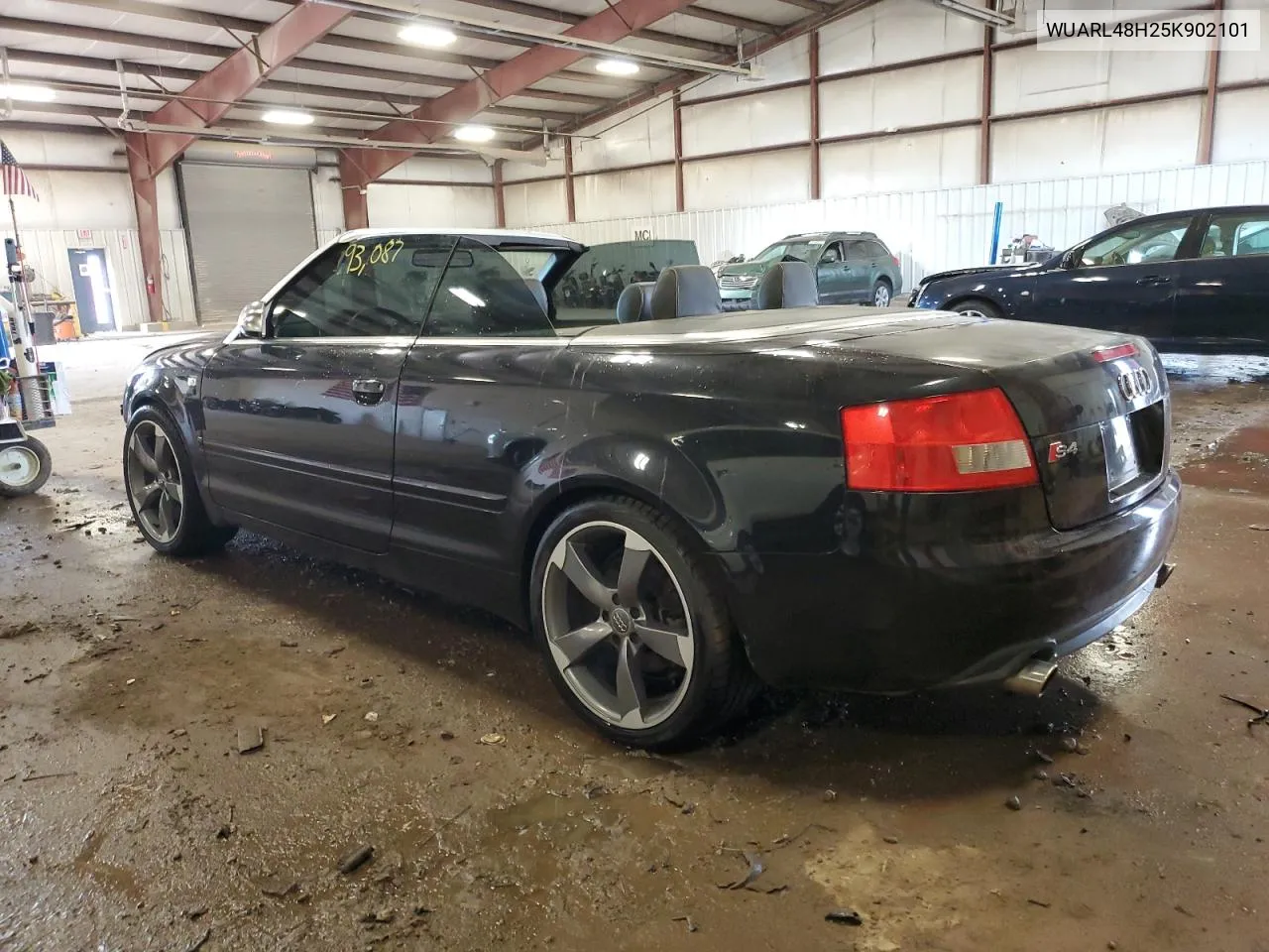 WUARL48H25K902101 2005 Audi S4 Quattro Cabriolet