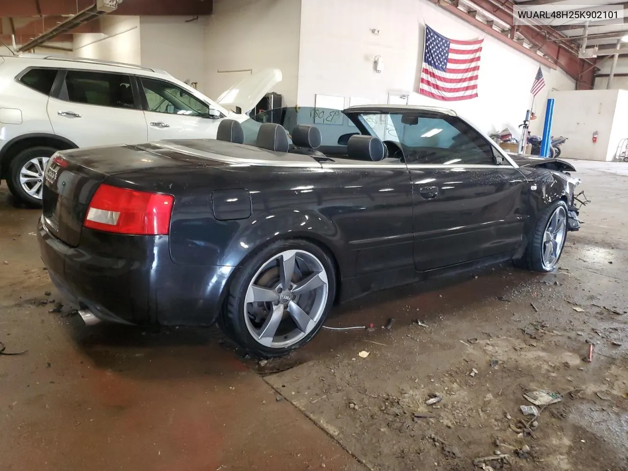 2005 Audi S4 Quattro Cabriolet VIN: WUARL48H25K902101 Lot: 70078294